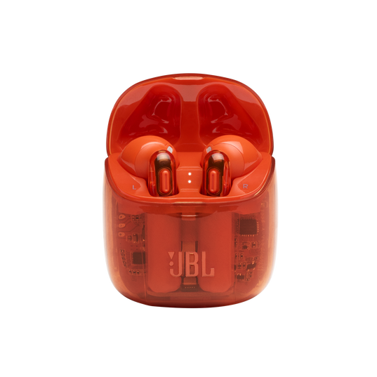 Tune 225TWS Ghost Edition - Orange - True wireless earbud headphones - Detailshot 3